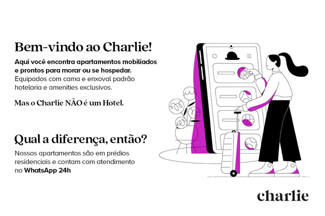 Апартаменты Charlie One Eleven Vila Olimpia Сан-Пауло Экстерьер фото